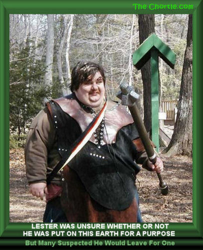 Lester was unsure whether or not he was put on this earch for a purpose.&nbsp;But many suspected he would leave for one.
