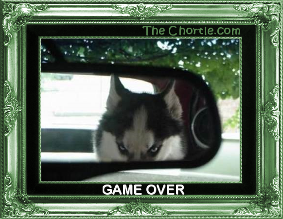 Game over.